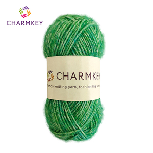 Foulards tissés à la main bricolage au Crochet coussins moyennement épais doux en fil de coton tricoté par pulvérisation boules de <span class=keywords><strong>laine</strong></span> produit de fil mélangé - Product Image 2