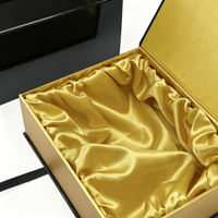 Boîte à perruques pliable de luxe en carton avec logo personnalisé, doublure en satin et fermeture magnétique pour extensions de cheveux vierges, cadeau de détail rose pâle