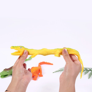 2025 Prank Crocodile <b>Squeeze</b> Toy Hand <b>Squeeze</b> Realistic Small Crocodile Stress Relief Toy - Product Image 1