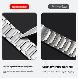 Bracelet de montre en acier inoxydable Upro pour Iwatch Series 11 10 9 8 7 6 Ultra, boucle magnétique en métal, bracelet de montre en forme de I pour Apple - Product Image 2