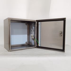 <span class=keywords><strong>ตู้</strong></span>ควบคุมไฟฟ้ากลางแจ้งแบบกันน้ำ IP66 ทำจากสแตนเลส - Product Image 5