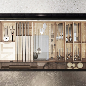 Ensemble de meubles de salle à manger de luxe écologiques personnalisés en marbre pour appartement d'hôtel cinq étoiles moderne - Product Image 6