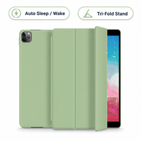 Étui intelligent à trois volets pour Xiaomi Pad 7 7 PRO 11,2 pouces, avec fonction de mise en veille automatique, en cuir PU magnétique et coque souple en TPU