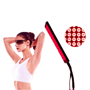 Lampu Terapi Fisik Inframerah Portabel 660nm&850nm Papan Cahaya Merah Tripod Lepas Pasang Pemijat Punggung untuk Aplikasi Tubuh - Product Image 1