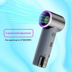พัดลมมือถือขนาดกะทัดรัด ชาร์จได้ ปรับความเร็วได้ 5 ระดับ พกพาสะดวก ลมแรง พัดลมขนาดเล็กความเร็วสูงพิเศษ ไม่มีระบบควบคุม เหมาะสำหรับการปีนเขา - Product Image 4