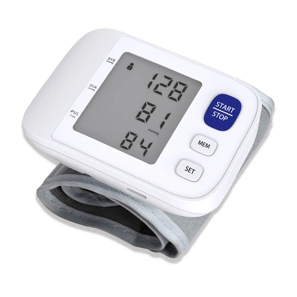 Health Care Digital Blood Pressure Measuring Instrument Wrist Blood Pressure Monitor