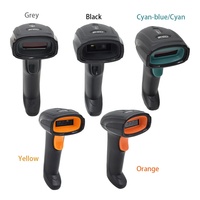 Lecteur de codes-barres sans fil 2D haute vitesse avec récepteur USB pour les points de vente des supermarchés