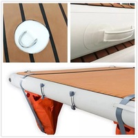 Plate-forme de quai pour yacht gonflable Naiya Plate-forme de pontons d'amarrage Jetski Quais pour bateaux flottants