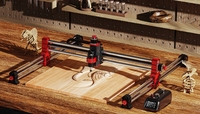 Fresadora CNC TTC-H40 de 500W para tallado de madera con ATC, aspiración y un solo husillo, compatible con Mach3, origen Guangdong