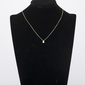 Collar de Plata de Ley 925 con una Sola Piedra para Mujer - Product Image 5