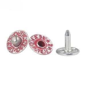 Vente en gros de <span class=keywords><strong>rivets</strong></span> jeans métal laiton <span class=keywords><strong>double</strong></span> capuchon personnalisés pour chaussures sac tissu cuir sac accessoires bouton Rivet - Product Image 3