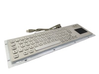 Clavier mécanique filaire KMY KMY299G 392*110mm avec pavé tactile intégré, montage sur panneau pour ordinateur, provenant de Guangdong