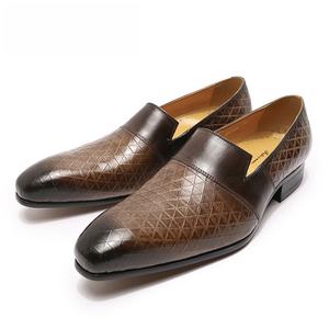 Zapatos formales de lujo para hombre de alta calidad, zapatos Oxford transpirables, zapatos casuales de estilo <span class=keywords><strong>italiano</strong></span>, zapatos de vestir de cuero para hombre y Oxfords. - Product Image 1