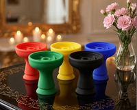 Bol à chicha en silicone incassable à spirale, facile à nettoyer, accessoire de fumage, logo personnalisé en usine, vente en gros, produit phare
