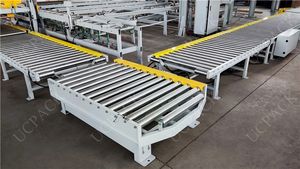 Pikap konveyör ve palet sarıcı ile otomatik palet dağıtıcı - Product Image 6