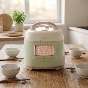 OEM Digital Rice <b>Cooker</b> High Quality <b>Multi</b> <b>Function</b> Cooekr With LED Display for Household Use Compact 3L Travel Size Lightweight - Product Image 2