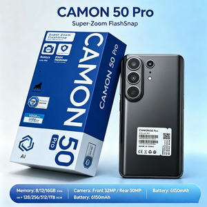 สมาร์ทโฟน Original Camon 50 Pro 5G ปลดล็อคแล้ว ชิปประมวลผล Deca Core ระบบปฏิบัติการ Android 15 ปลดล็อคด้วยลายนิ้วมือ ชาร์จเร็ว ตัวเครื่องหลากสี - Product Image 2