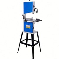 Scie à ruban verticale de 10 à 12 pouces pour le travail du bois, machine de découpe de table, scie à ruban électrique sans balais