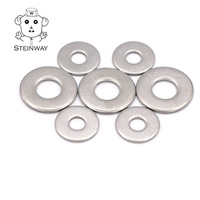All Sizes Large Flat Washer A2 A4 SS304 SS316 Stainless Steel Din 9021 with Plain Finish