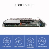 Nuevo y Original Cisco C6800-SUP6T Catalyst Serie 6800, Motor Supervisor 6T, Capacidad Máxima de 6Tbps, Soporta 880G por Ranura, Enlace de Datos por Fibra
