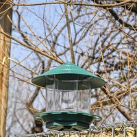 Mangeoire à oiseaux suspendue pour toutes les saisons, mangeoire à oiseaux sauvages à suspendre à l'extérieur