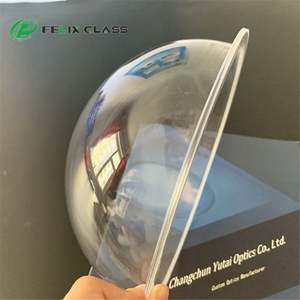 FELIX Verre en forme de demi-boule en saphir K9 en silice fondue, étanche, standard, 7 pouces - Product Image 3