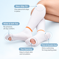 Chaussettes de compression pour femmes 15-21 mmHg, à compression graduée, hauteur genou, pour infirmières en déplacement, pour le maintien en position debout, motif personnalisé