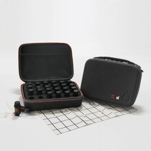 24 Bottles EVA Essential Oils Carrying <b>Case</b> 5ml 10ml 15ml Essential Oil <b>Case</b> Portable <b>Hard</b> <b>Shell</b> Essential Oils Travel Bag - Product Image 4