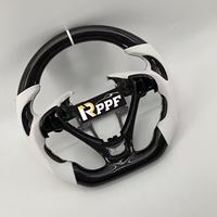 Volant en fibre de carbone véritable Rppf 100% avec LED pour Acura TL 2009-2014