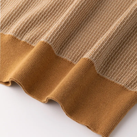 Gilet en tricot texturé à col en V pour homme, personnalisable, mélange de coton et de lin Tencelyarn, léger, sans manches