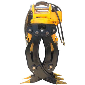 Authentic Hydraulic Rotary Steel Grabber Excavator Front With4+3 Steel Grabber Site <b>Engineering</b> <b>Construction</b> <b>Machinery</b> Rotary Wo - Product Image 1