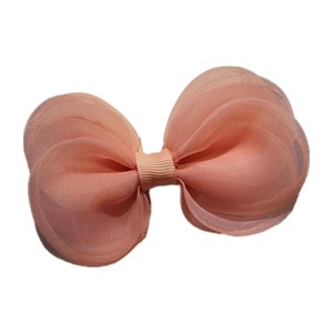 Mesh <b>bow</b> hair <b>clip</b> for girls, side <b>clip</b>, bangs <b>clip</b>, hair accessory, new style for girls in 2022. - Product Image 5