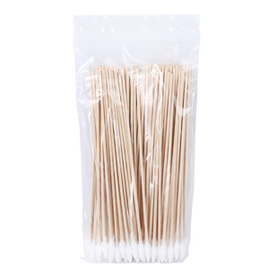 Hisopos de Algodón Xianghe con Palitos de Madera en Forma de Béisbol para Limpiar los Oídos, Portátiles y con Tamaños Personalizables - Product Image 3