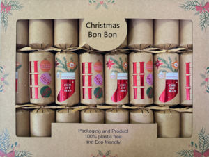 Craquelins de Noël de haute qualité pour l'intérieur, sans feux d'artifice, avec chapeau de fête et petits cadeaux, idéaux comme cadeaux de Noël - Product Image 2