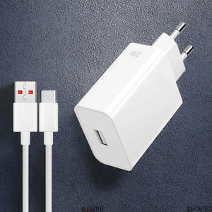 <span class=keywords><strong>Cargador</strong></span> de Pared USB de Carga Rápida SuperVOOC de 33 W QC3.0 para <span class=keywords><strong>OPPO</strong></span> Realme OnePlus, Material ABS Ignífugo para PC, Más Ecológico - Product Image 1