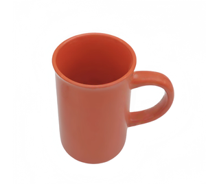<b>Custom</b> Straight Sided Ceramic Mug, Tall Slim Solid Color Coffee <b>Cup</b> - Product Image 3