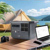 Station Portable 60Ah 768Wh LiFePO4 Onduleur à Onde Sinusoïdale Pure Contrôleur Solaire MPPT 1000W Batterie Externe Démarrage de Voiture Panneau Solaire