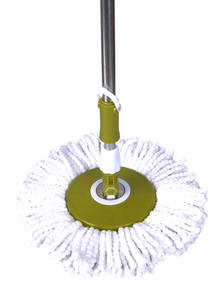 Vadrouille plate en microfibre magique à usage domestique 360 degrés facile à utiliser avec poignée vadrouille magique en cristal sans main 360 avec recharge de vadrouille en microfibre - Product Image 6