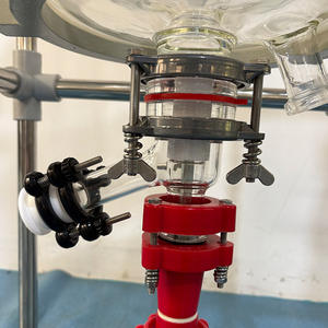 10L 50L 100L 200L Reator De Vidro Encamisado Reação Embarcação Vidraria De Laboratório com Aquecedor & Chiller - Product Image 3