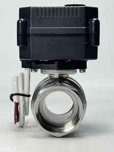บอลวาล์ว 1 นิ้ว SS304 แบบ 2 ทาง ควบคุมด้วยไฟฟ้า DC24V สายไฟสองเส้น ปิดไฟแล้วกลับคืนอัตโนมัติ ควบคุมได้อย่างแม่นยำ IP67 ราคาประหยัด - Product Image 4