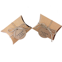 Boîtes d'emballage personnalisées brillantes en forme d'oreiller avec logo imprimé pour la présentation de perruques, extensions capillaires et produits capillaires en détail