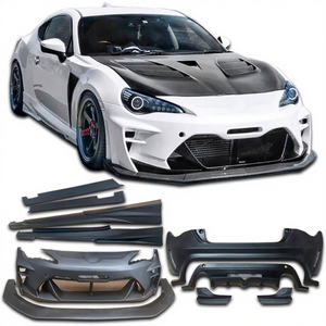 Kit de Carrocería Variado para Subaru <span class=keywords><strong>BRZ</strong></span> GT86 13-21, Parachoques Delanteros y Traseros, Faldones Laterales, Alerones, Guardabarros, Parachoques para Subaru <span class=keywords><strong>BRZ</strong></span> - Product Image 1