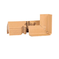 Protection d'angle en papier anti-collision à trois côtés avec boucle en forme de fleur de prunier, livraison directe d'usine et transfert direct