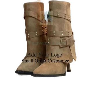 <span class=keywords><strong>Bottes</strong></span> populaires pour le voyage en campagne, les fêtes et les activités artistiques, <span class=keywords><strong>bottes</strong></span> mi-mollet - Product Image 4