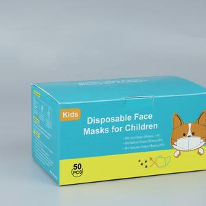 कस्टम Kn95 <span class=keywords><strong>N95</strong></span> चेहरा शील्ड Earloop सर्जिकल मास्क के साथ बच्चे के लिए पैकेजिंग कागज बॉक्स - Product Image 2