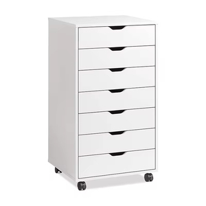 <span class=keywords><strong>Meuble</strong></span> de bureau moderne en MDF écologique, grande capacité, tiroir, armoire de rangement mobile, modulaire, assemblage facile pour - Product Image 3