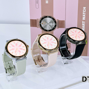Reloj Inteligente AMOLED <span class=keywords><strong>DT109</strong></span> para Mujer, Llamadas Bluetooth, Monitor de Actividad Física con Monitor de Frecuencia Cardíaca/Sueño, Correa Reemplazable - Product Image 1