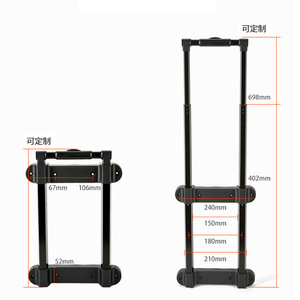 Vỏ dụng cụ hợp kim nhôm 100kg với giá đỡ hành lý chịu lực ống dày có thể mở rộng - Product Image 5