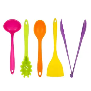 Promotion Sturdy Silicone Kitchen Utensil Set Cooking Tools