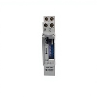 Minuteur analogique Elsine TB45 à programmation quotidienne, interrupteur horaire sur rail DIN 16A 110-250V, minuteur mécanique